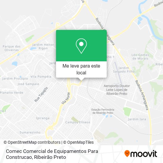 Comec Comercial de Equipamentos Para Construcao mapa