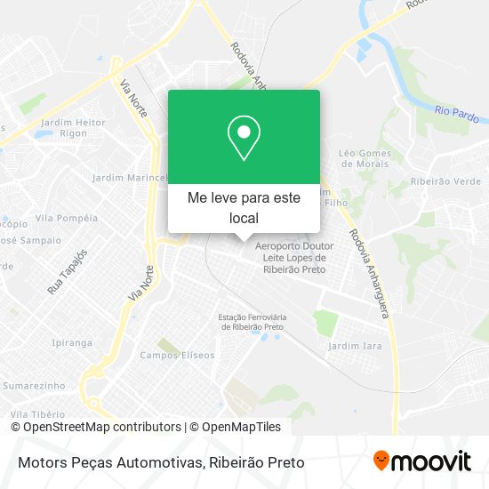 Motors Peças Automotivas mapa