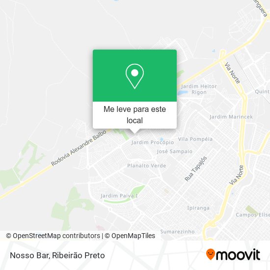 Nosso Bar mapa