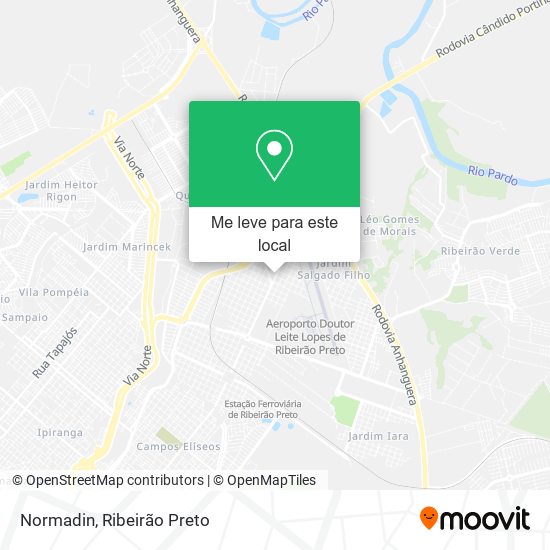 Normadin mapa
