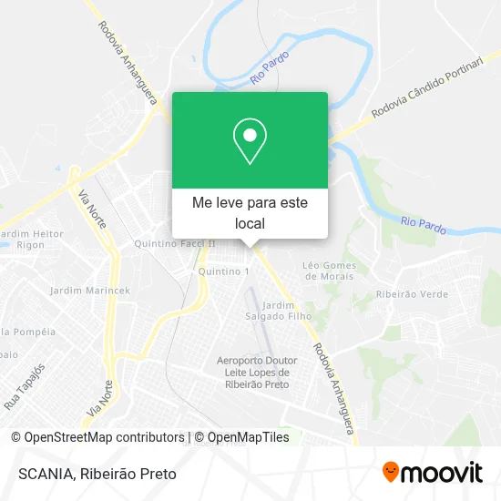 SCANIA mapa