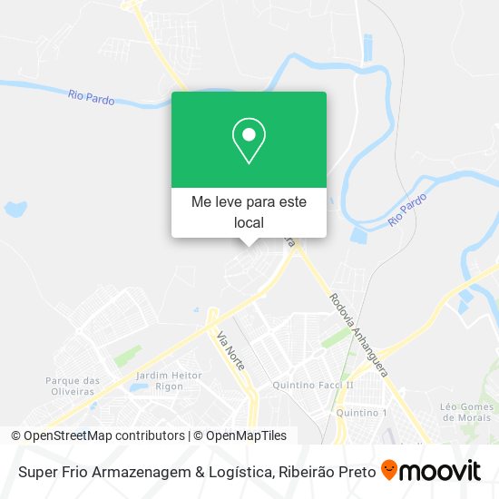 Super Frio Armazenagem & Logística mapa