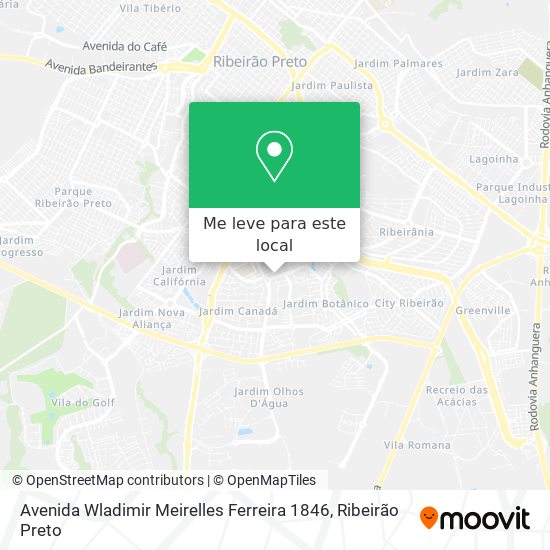 Avenida Wladimir Meirelles Ferreira 1846 mapa