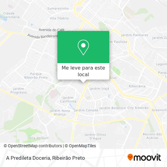 A Predileta Doceria mapa
