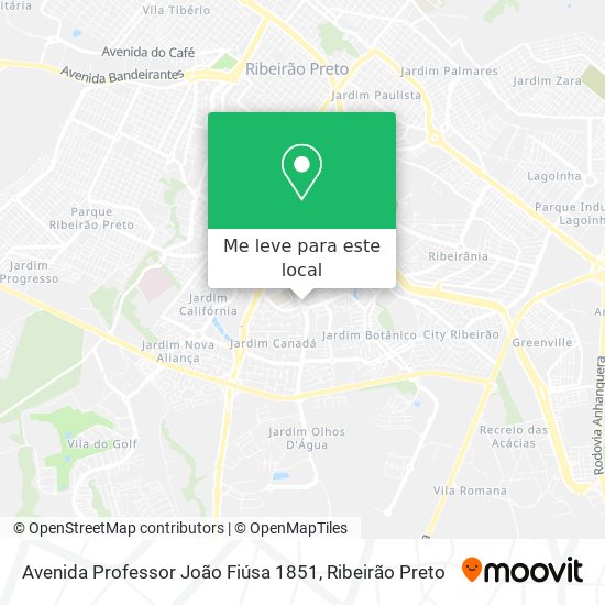 Avenida Professor João Fiúsa 1851 mapa