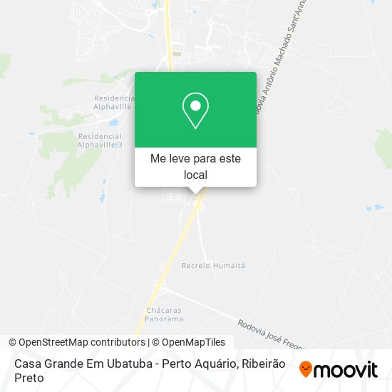 Casa Grande Em Ubatuba - Perto Aquário mapa