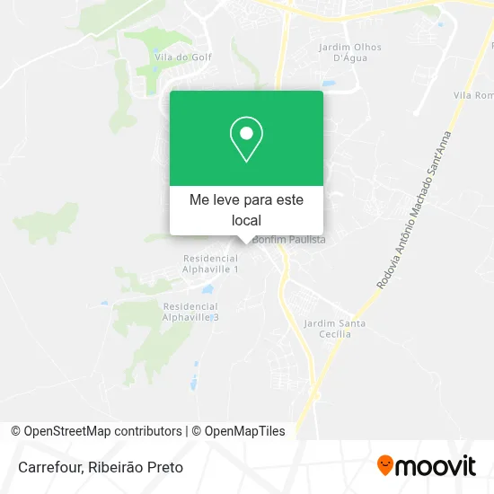 Carrefour mapa