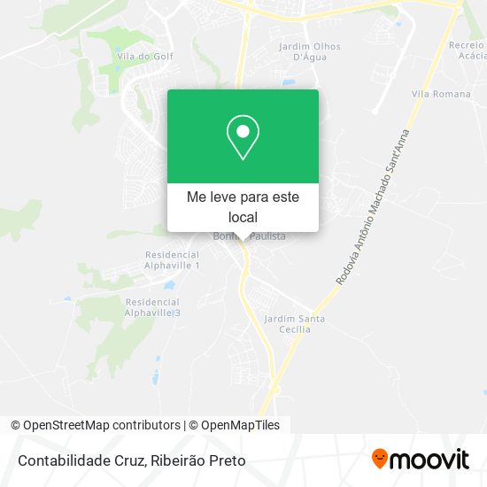 Contabilidade Cruz mapa