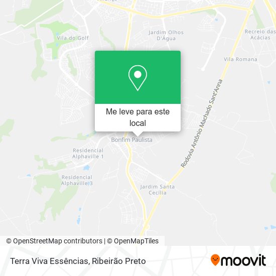 Terra Viva Essências mapa
