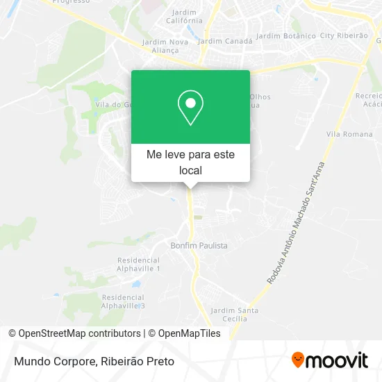 Mundo Corpore mapa