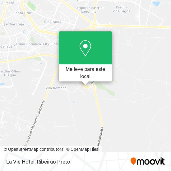 La Viê Hotel mapa