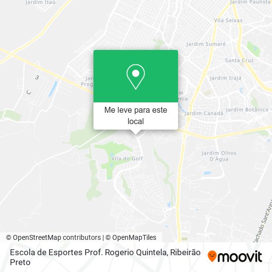 Escola de Esportes Prof. Rogerio Quintela mapa