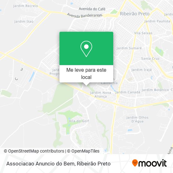 Associacao Anuncio do Bem mapa