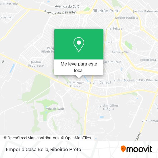 Empório Casa Bella mapa