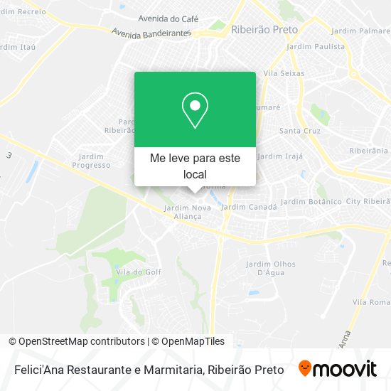 Felici'Ana Restaurante e Marmitaria mapa