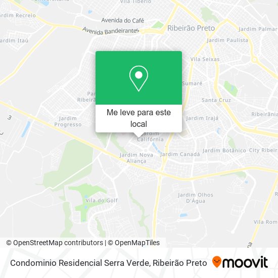 Condominio Residencial Serra Verde mapa