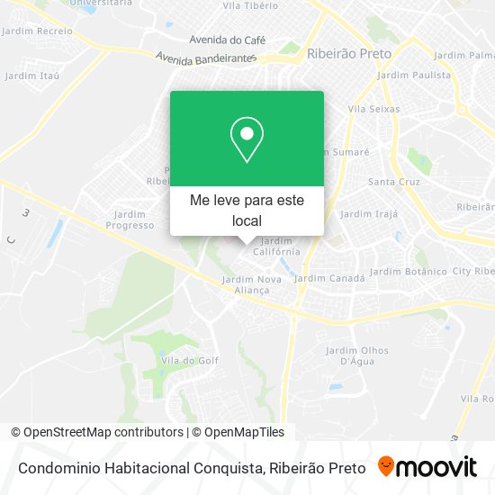 Condominio Habitacional Conquista mapa