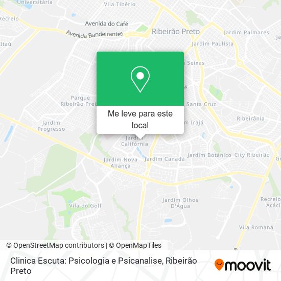 Clinica Escuta: Psicologia e Psicanalise mapa