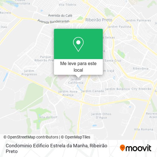 Condominio Edificio Estrela da Manha mapa