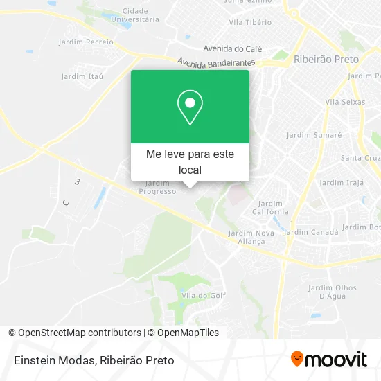 Einstein Modas mapa