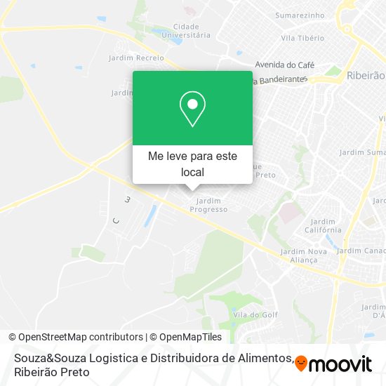 Souza&Souza Logistica e Distribuidora de Alimentos mapa