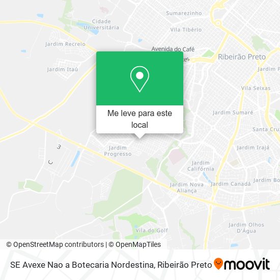 SE Avexe Nao a Botecaria Nordestina mapa