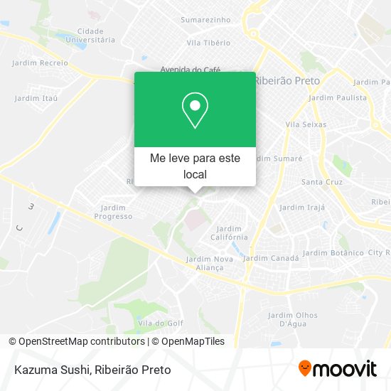Kazuma Sushi mapa