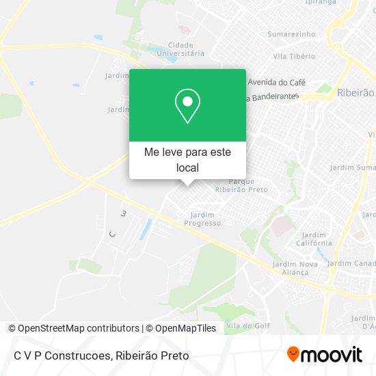 C V P Construcoes mapa