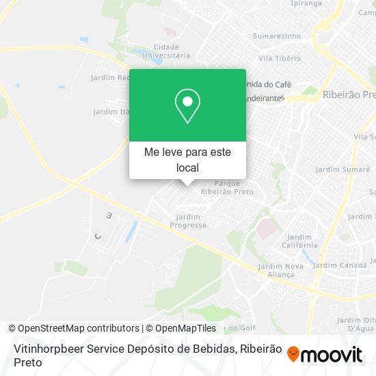 Vitinhorpbeer Service Depósito de Bebidas mapa