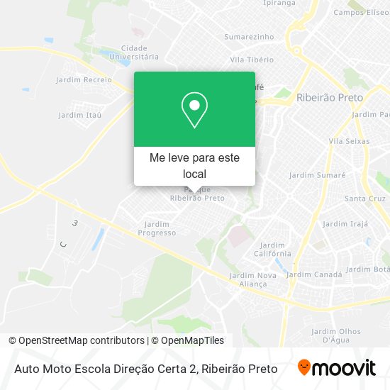 Auto Moto Escola Direção Certa 2 mapa