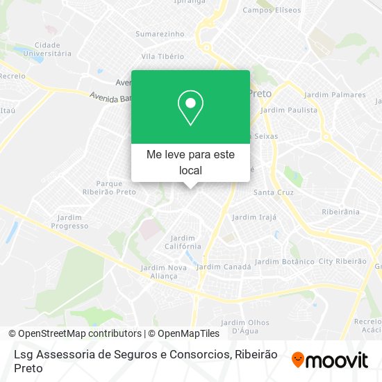 Lsg Assessoria de Seguros e Consorcios mapa