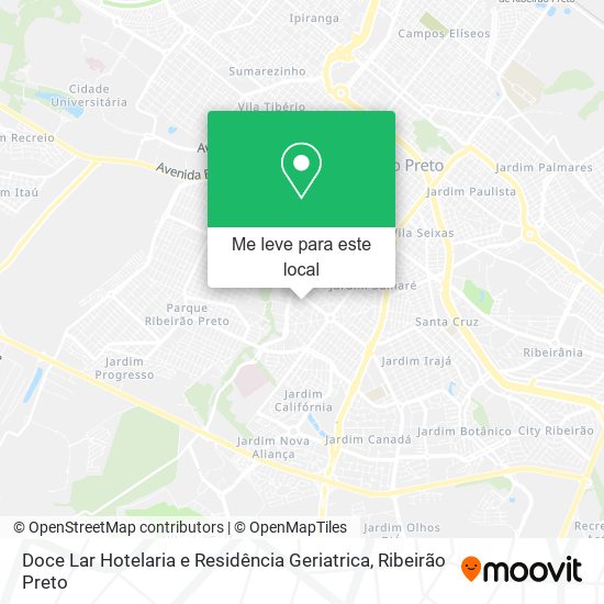 Doce Lar Hotelaria e Residência Geriatrica mapa