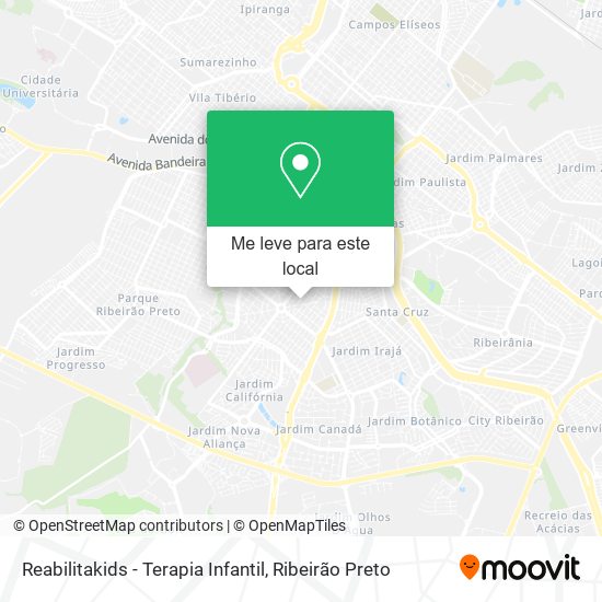 Reabilitakids - Terapia Infantil mapa