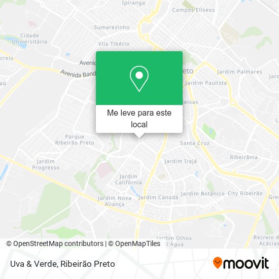 Uva & Verde mapa