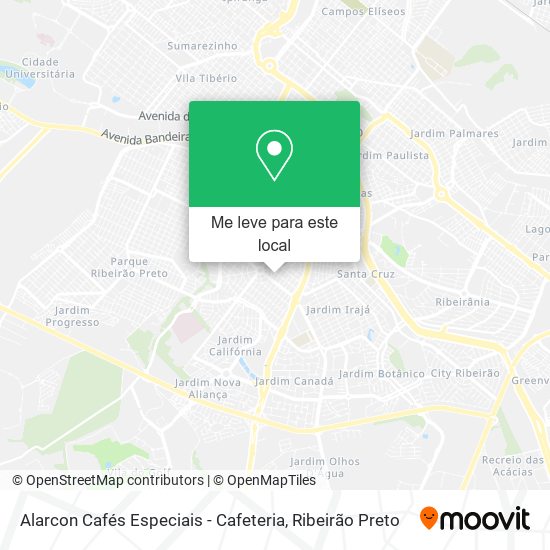 Alarcon Cafés Especiais - Cafeteria mapa
