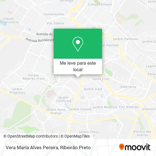 Vera Maria Alves Pereira mapa