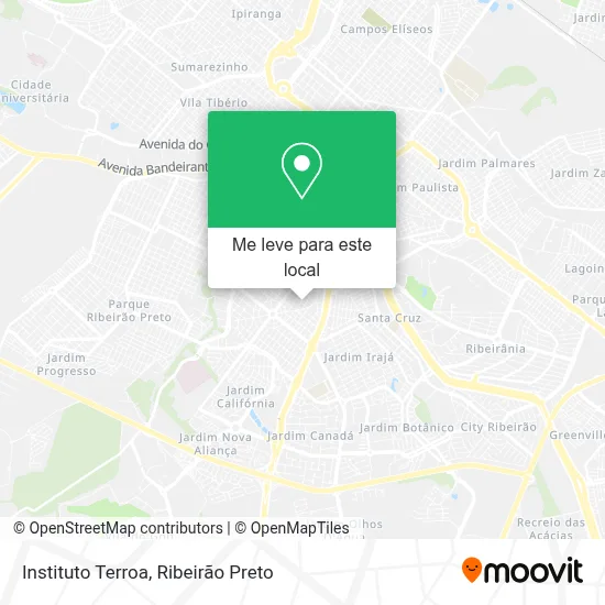 Instituto Terroa mapa