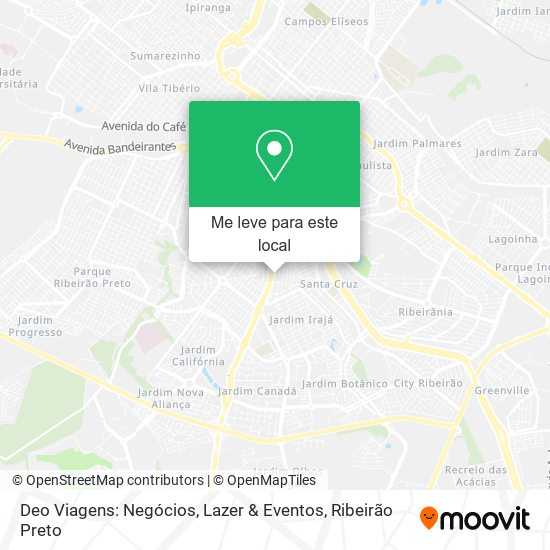 Deo Viagens: Negócios, Lazer & Eventos mapa