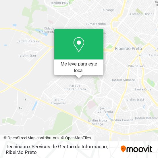 Techinabox Servicos de Gestao da Informacao mapa