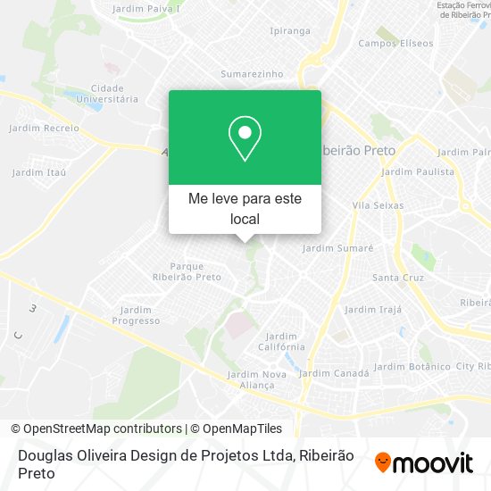 Douglas Oliveira Design de Projetos Ltda mapa