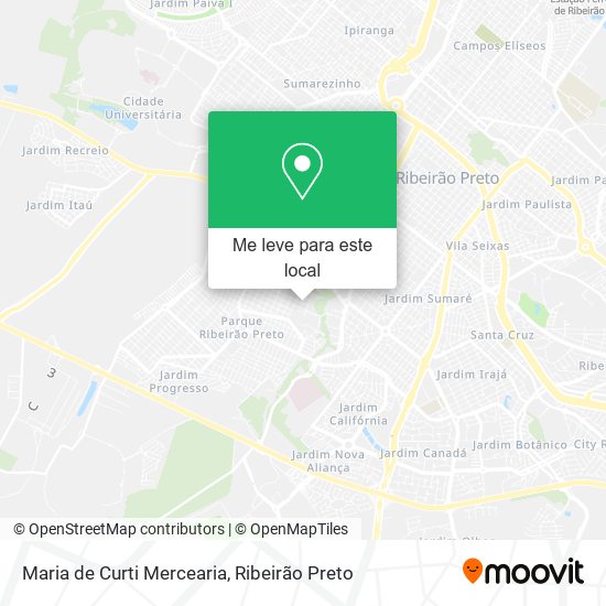 Maria de Curti Mercearia mapa