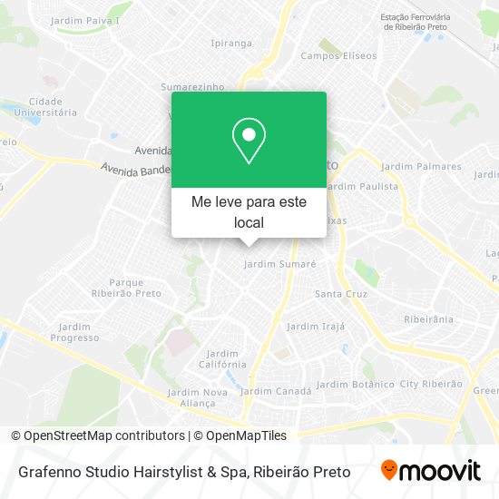 Grafenno Studio Hairstylist & Spa mapa