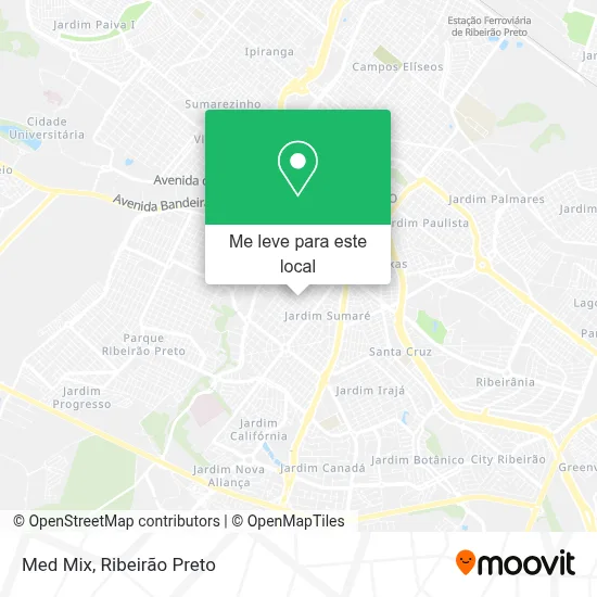 Med Mix mapa