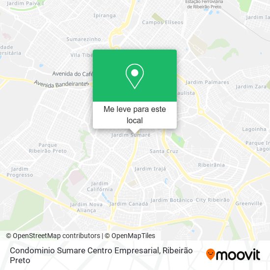 Condominio Sumare Centro Empresarial mapa