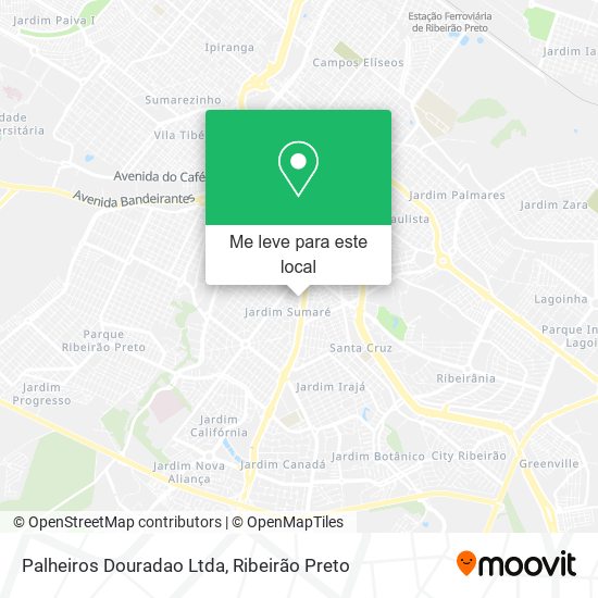 Palheiros Douradao Ltda mapa