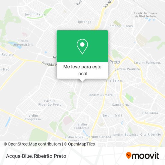 Acqua-Blue mapa