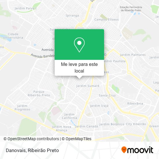 Danovais mapa