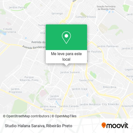 Studio Halana Saraiva mapa