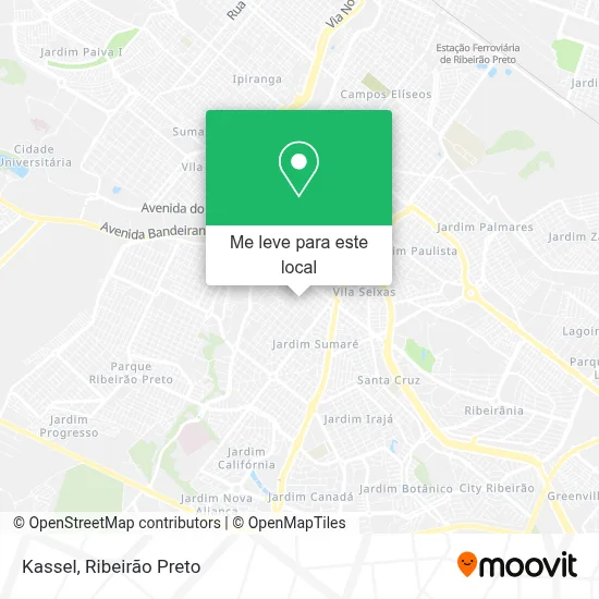 Kassel mapa