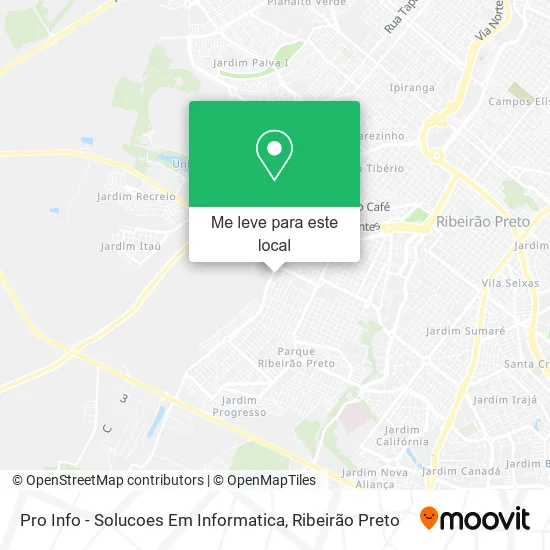 Pro Info - Solucoes Em Informatica mapa